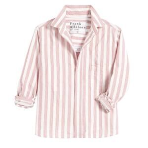 Frank & Eileen Silvio Untuckable Button-Up Shirt size M medium